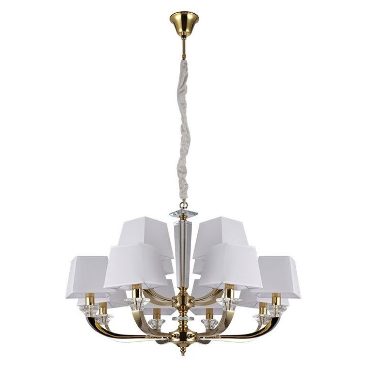 Подвесная люстра Newport 11408+4/C gold М0067899