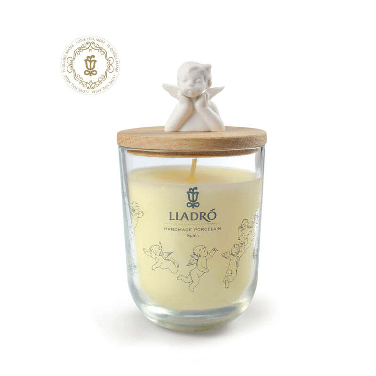 🌸 аромат Я люблю тебя, мама — свеча коллекции Небесные сны — Lladró Handmade Porcelain Spain — 8 марта у Феи