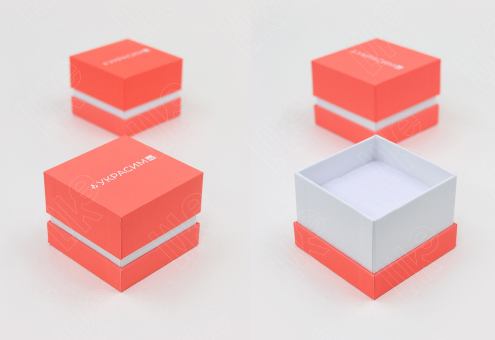 Футляр с прослойкой для ювелирной продукции