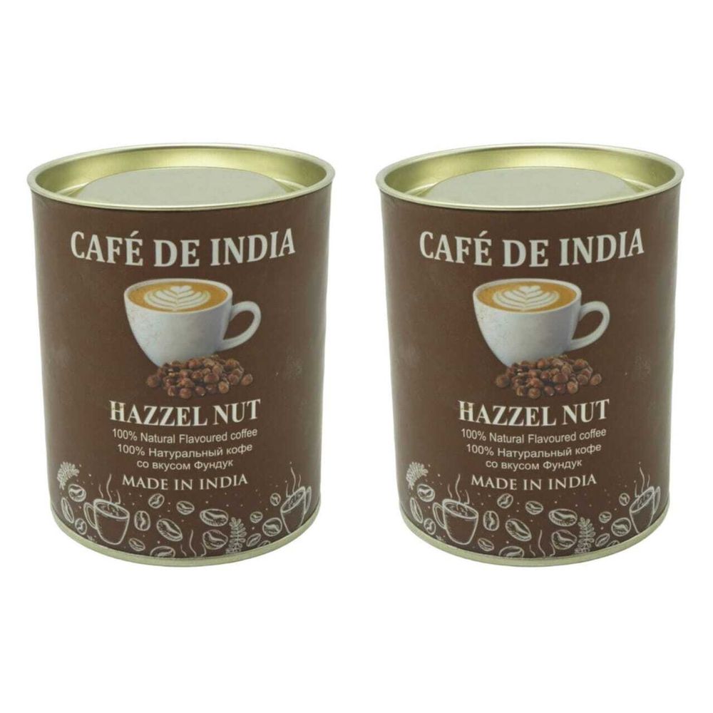 Кофе растворимый Bharat BAZAAR Hazzelnut 100 г