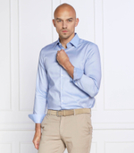 рубашка h-hank-kent-c1 BOSS BLACK - голубой(50478611)