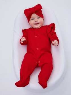 Комбинезон на выписку для новорожденного