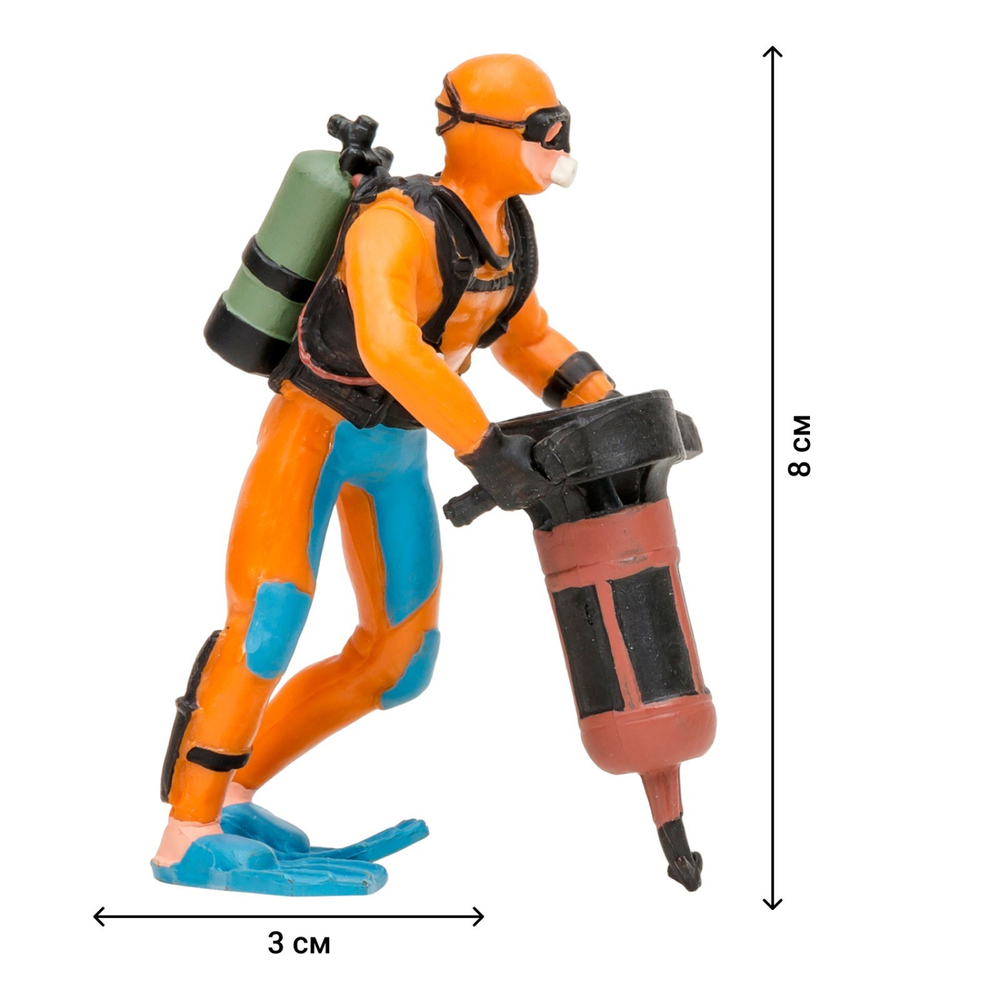 Игрушки фигурки в наборе морские животные (китовая акула, акула, морж, кальмар, окунь и др)