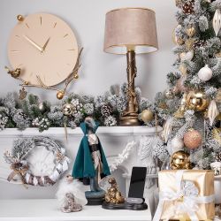 Елочное украшение Змея Лаурель Серебро