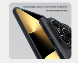 Чехол противоударный от Nillkin c поддержкой MagSafe для Huawei Pura 80 Ultra, серия Super Frosted Shield Pro Magnetic Case