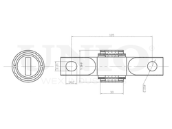 Сайлентблок внутренний заднего верхнего рычага UNIO RMP-20500