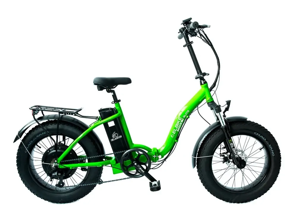 Электрофэтбайк Elbike Taiga 1 Elite (Черный)