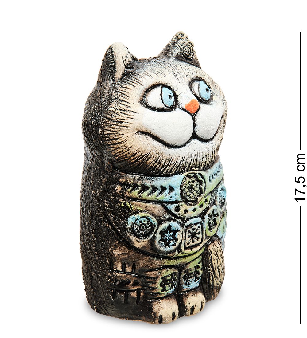 КоКо Шамель KK- 77 Фигурка «Кот Колбасный охотник» шамот