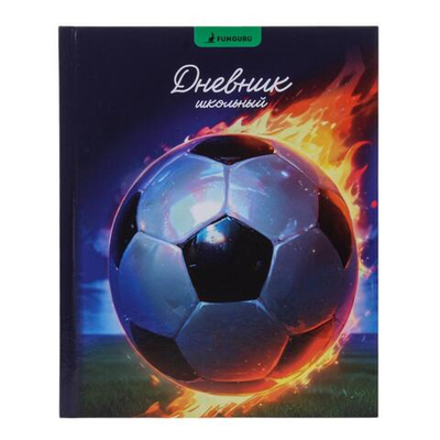 Дневник школьный А5, 40 листов "Победный мяч" 1-11 класс, твердый переплет