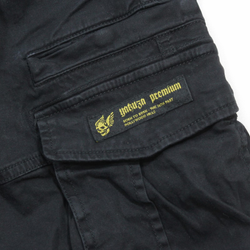 Карго шорты черные Yakuza Premium 3852