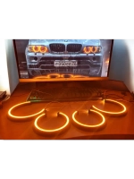 Ангельские глазки BMW X 5 E 53 ( Янтарные ) Рест