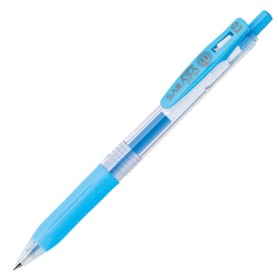Ручка гелевая Zebra Sarasa Clip 0.3 голубая / Light Blue