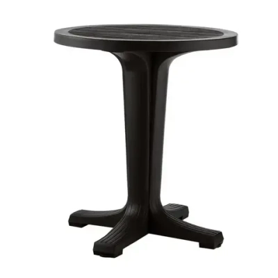 Стол Прованс круглый 65 см шоколадный 650х720мм