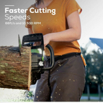 Цепная пила аккумуляторная GreenWorks GD60CS25, 60V, 40 см, бесщеточная, 2500 Вт, без АКБ и ЗУ (2008907)