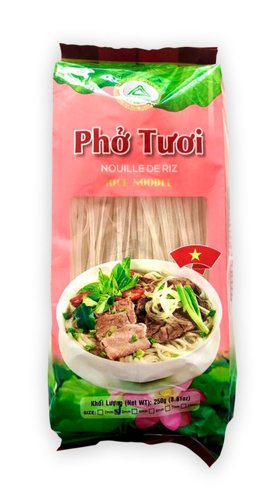 Лапша Duy Anh рисовая 3 мм 250 г