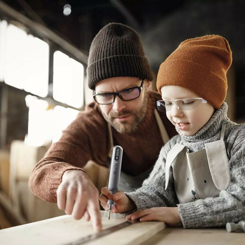 Гравер аккумуляторный Greenworks GPT-8VRT, 8V, Арт.3200707, с принадлежностями 52 шт