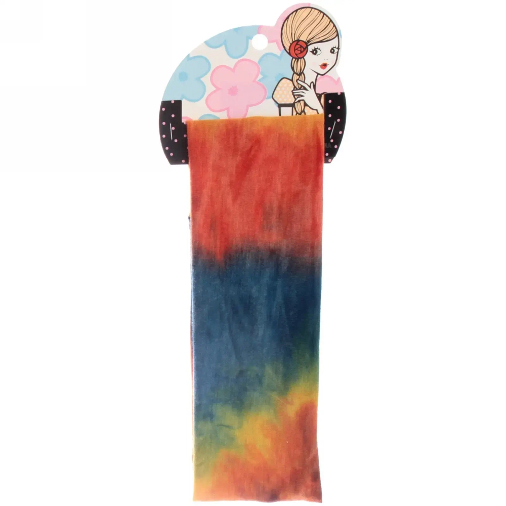 Повязка на голову «Britney Room», принт май-тай, микс 6 цветов, 20*7см