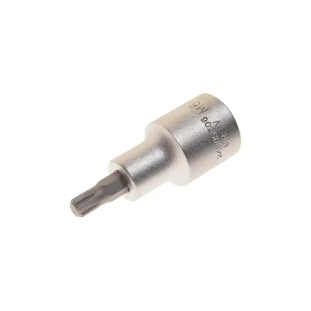 Головка-бита SPLINE 12-лучевая M6 1/2" (L-55мм) ROCKFORCE RF-34805506