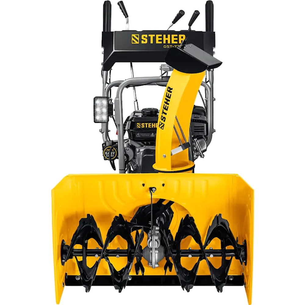 STEHER GST-772E снегоуборщик бензиновый 7 л.с, ковш 72 см, выброс 12 м, 6 вперед/2 назад