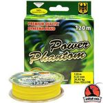 Шнур Power Phantom 4x, 120м, желтый, 0,36мм, 40,75кг