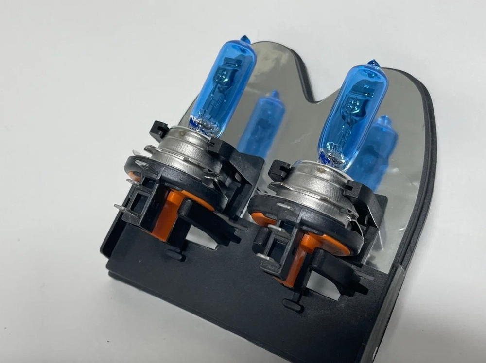 H15 (55W) / Галогенная лампа H15 55W ФИНСКИЕ Super White 12V (2 шт. / комплект)