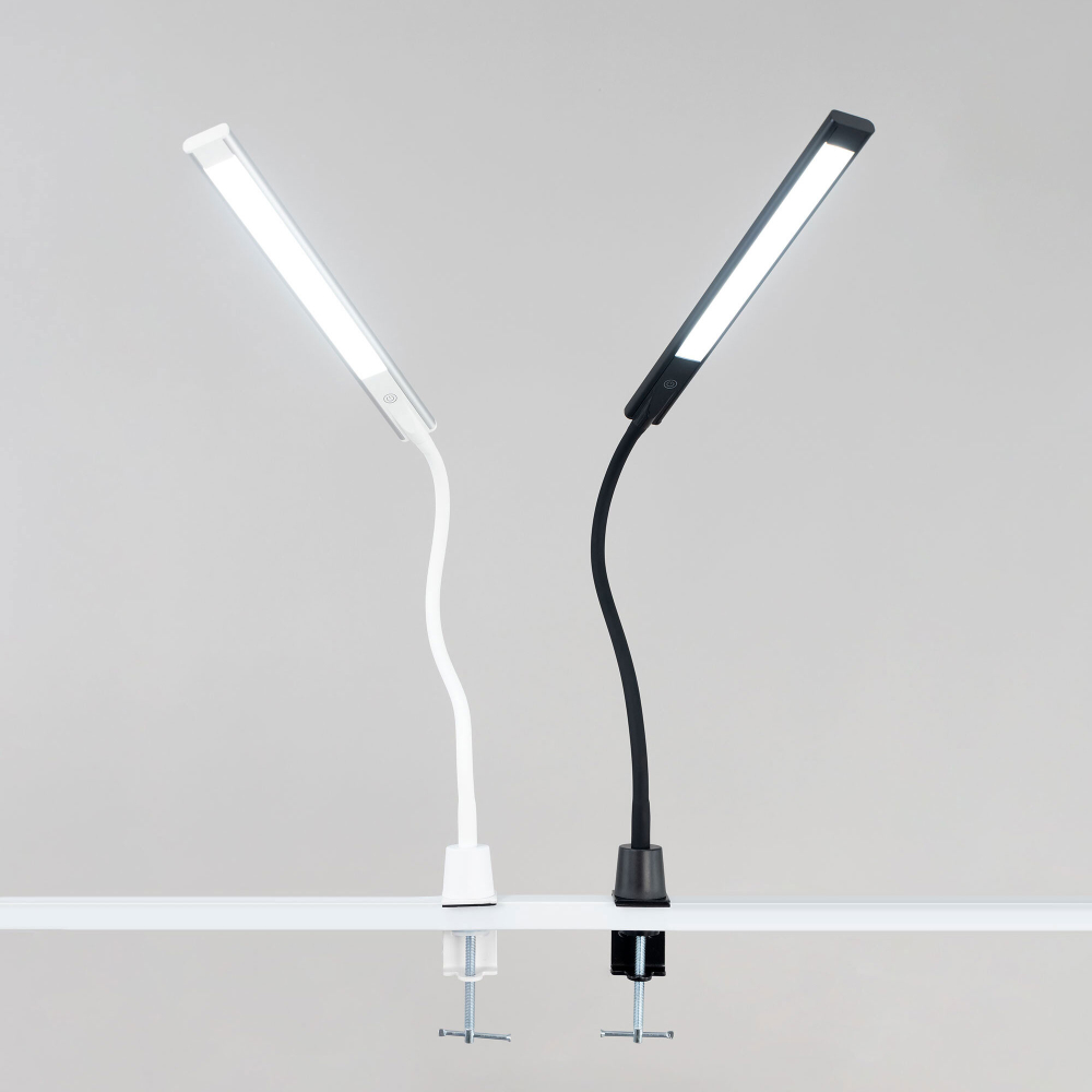 Citilux Рио CL803091N Настольная лампа гибкая на струбцине Чёрная