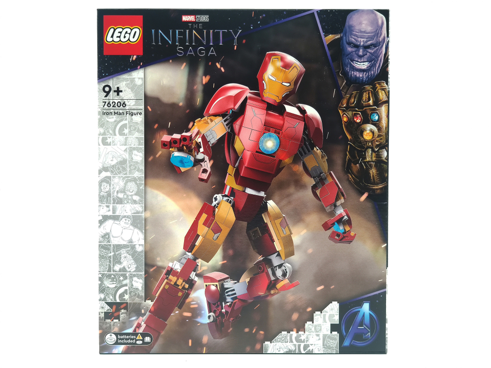 Конструктор LEGO Super Heroes 76206 Железный человек