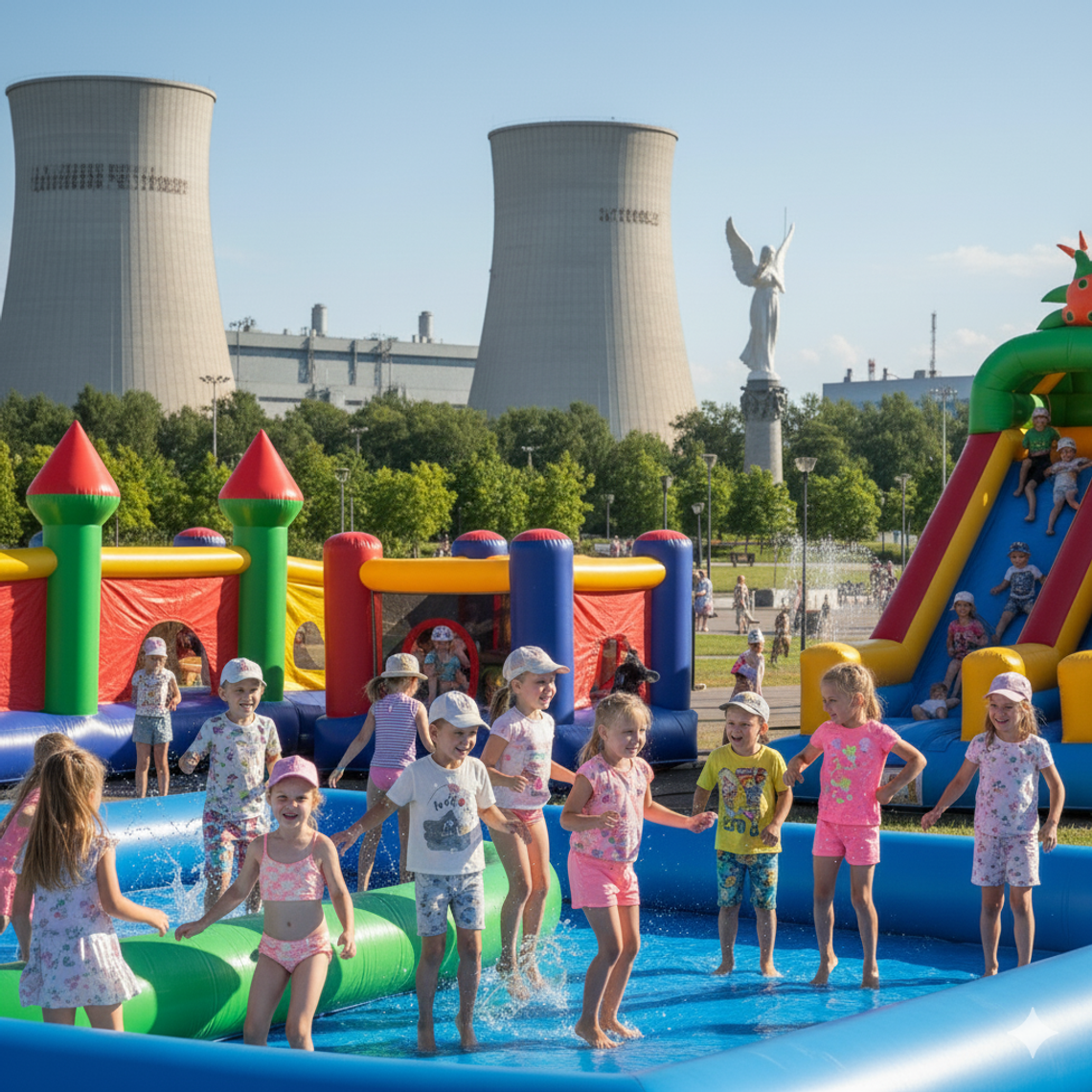 Батут купить в Сосновом Бору – Надувные аттракционы БатутМастер