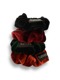 Резинка бархатная черная