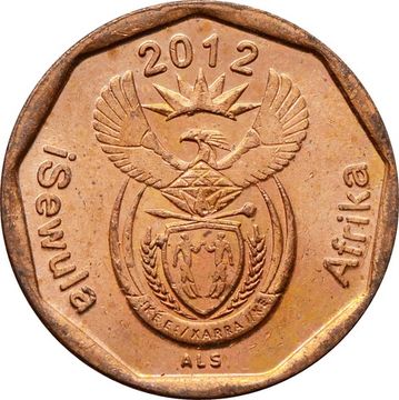 10 центов 2012 ЮАР