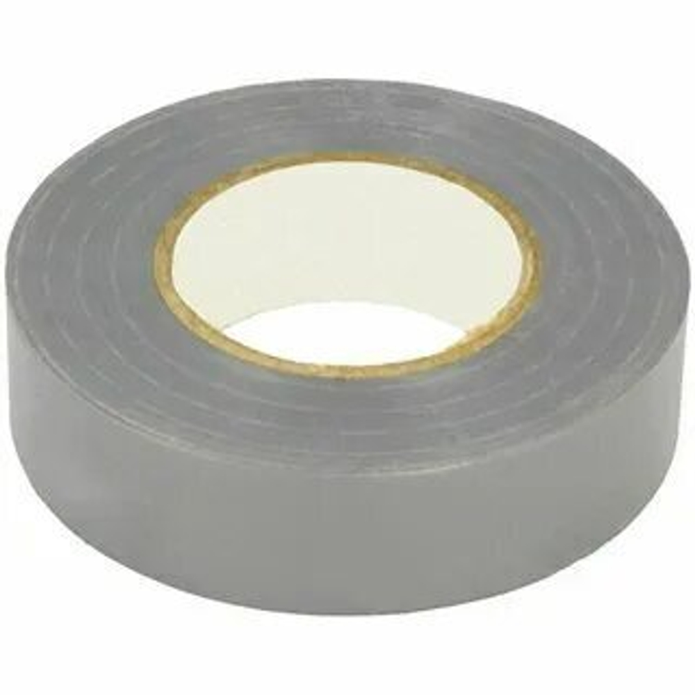 Изолента 19См*20М 15С серебристый (10шт) новинка