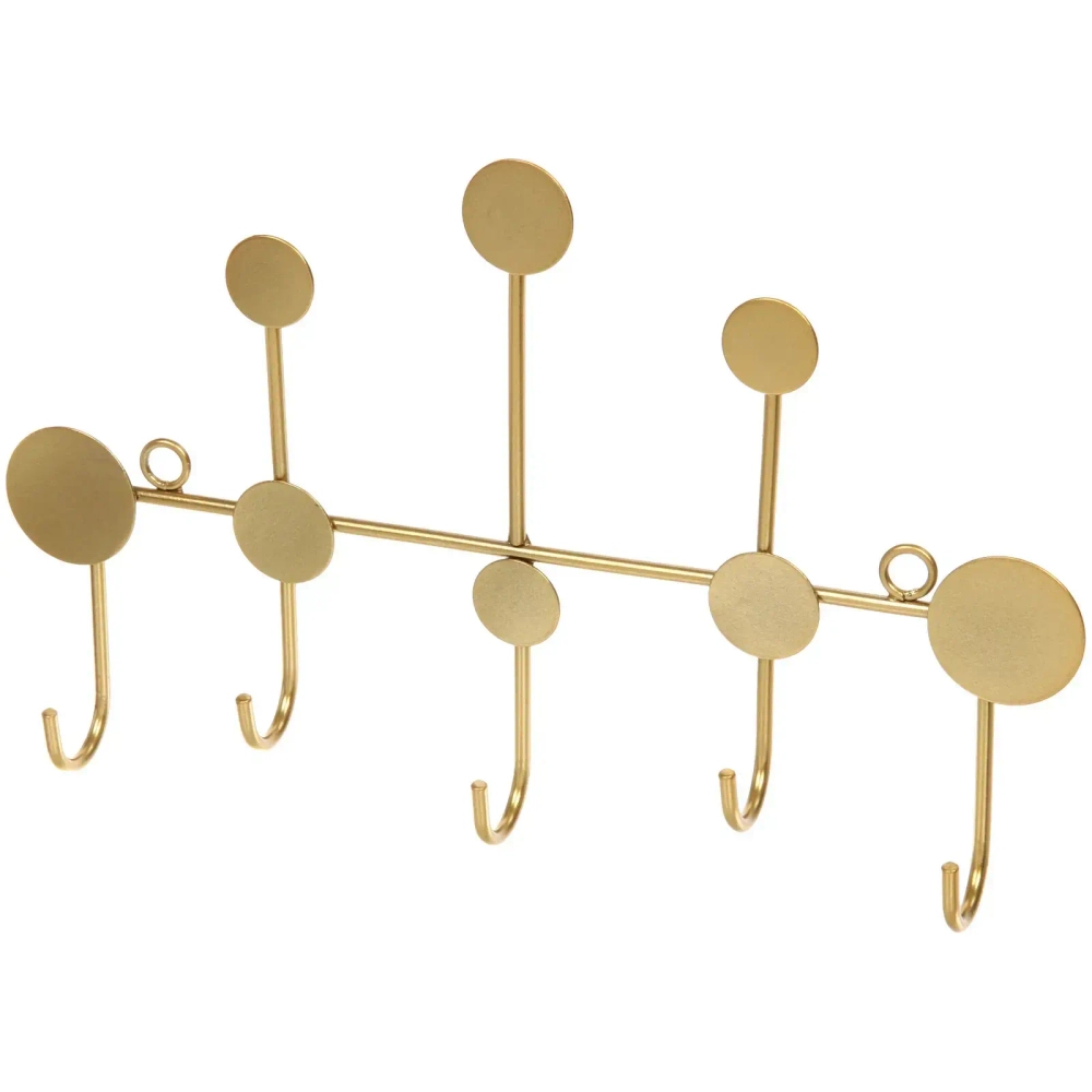 Ключница настенная металлическая «ЛОФТ ВОСТ», пианоно, цвет золото, 18.5*31*3см