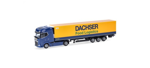 Грузовик DAF XG+ "Dachser Intelligent Logistics", пп тентованный