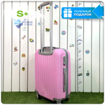 Маленький чемодан King of King, Розовый, S+