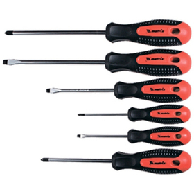 Набор профессиональных отверток Fusion, 6 шт, anti slip, Matriх, 13351