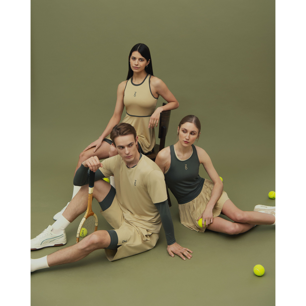 Одежда для тенниса Женская, Майка SEVENSIX LEYA SLEEVELESS .