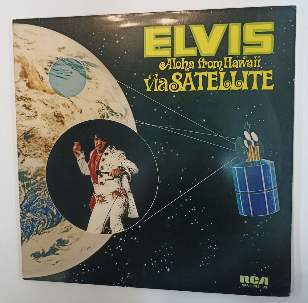 Винтажная виниловая пластинка LP Elvis Presley Aloha From Hawaii Via Satellite 2LP (Japan 1973)
