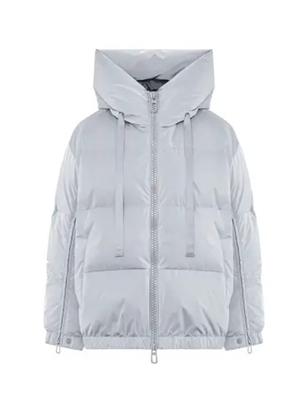 Куртка жен. DUNO Glossy Gavia 437 серебро