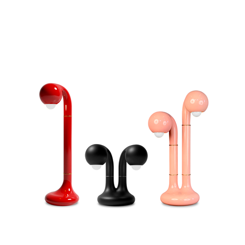 Настольный дизайнерский светильник E12" Globe by Entler Studio