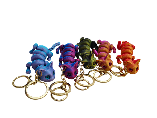 Брелок 3d-печатный Котик в ассорт. 12 см