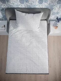 Постельное белье бязь Сказка "Yogacat" (бязь) 1,5-сп Наволочка 50х70 см 1 шт Простынь 150x215 смПододеяльник 145x215 см