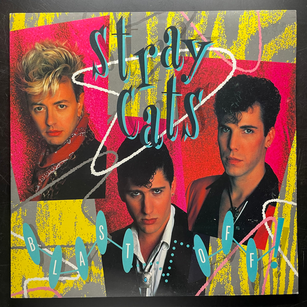 Stray Cats ‎– Blast Off (Европа 1989г.)