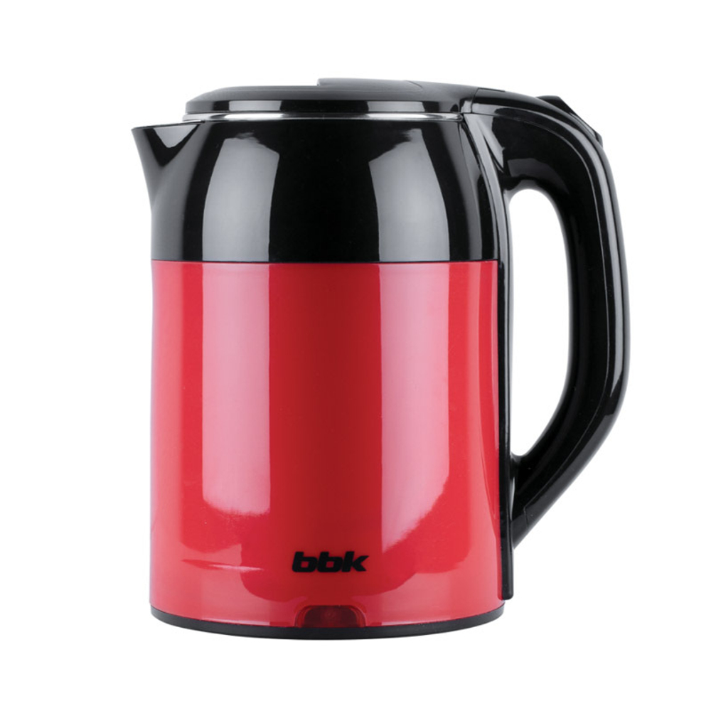 Электрический чайник BBK EK1709P, чёрный/красный