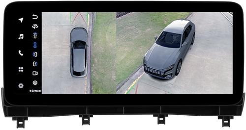 Магнитола для Lexus RX300, RX350, RX450h AL20 2019-2022 (штатная КЗВ) - Teyes LUX ONE 360 2K QLED 12.3" монитор на Android 10, Быстрая, CarPlay, 4G SIM-слот, 4 камеры в комплекте