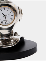 Часы настольные с компасом, диаметр 4,5 см, батарейка 1"SR626W", 13 х 10 х 10,5 см