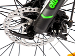 Электровелосипед Eltreco XT 600 Pro (Серо-зеленый)
