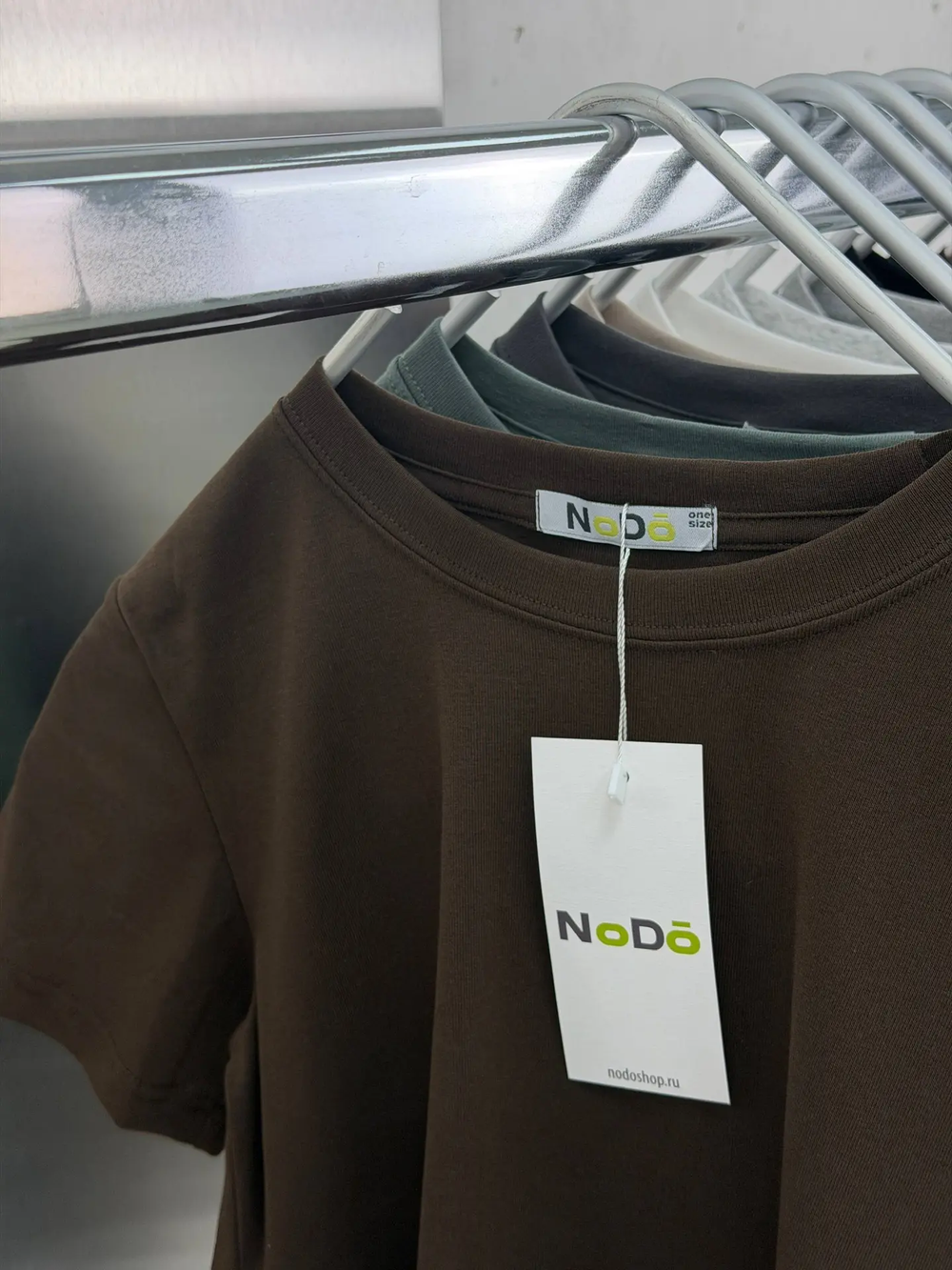 Футболка женская арт. 821 цвет "шоколад"