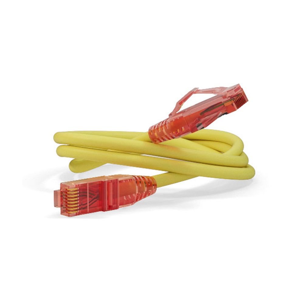 PC-LPM-UTP-RJ45-RJ45-C5e-3M-LSZH-YL коммутационный шнур 3м. Hyperline