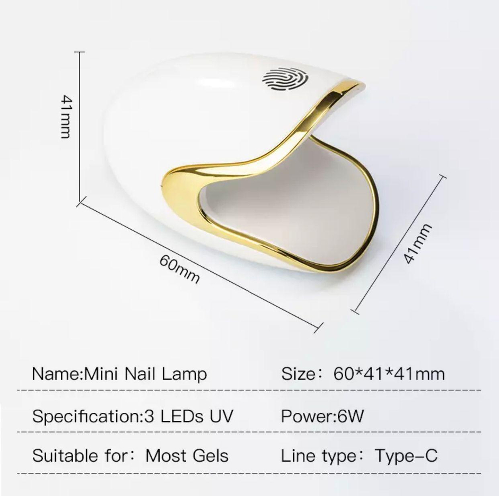 Nail Lamp Q6 мини лампа
