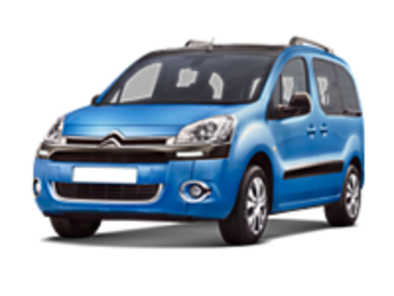 Багажники на Citroen Berlingo II 2008-2019 с рейлингами